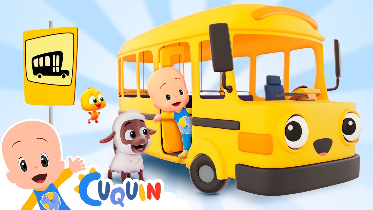 El bus comilón: aprende colores y animales con cuquín . Cleo y Cuquín en Español.