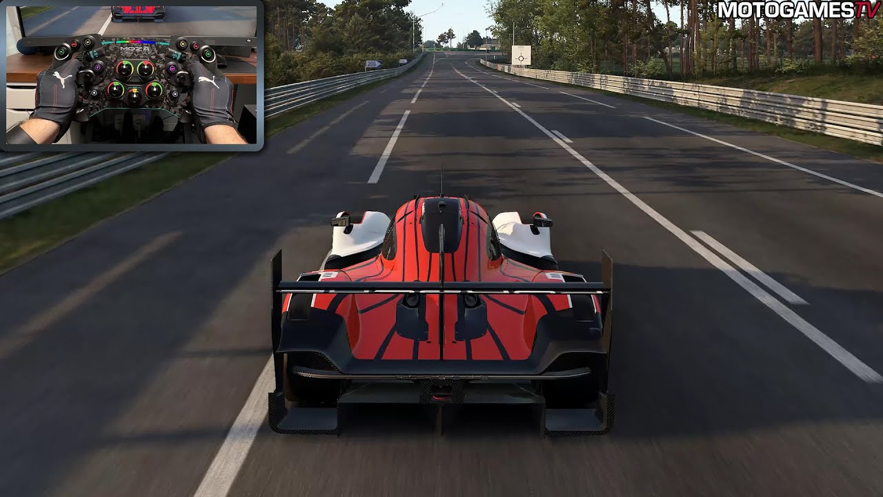 Automobilista 2 - Porsche 963 at Circuit des 24h du Mans | Moza DD R9 Gameplay