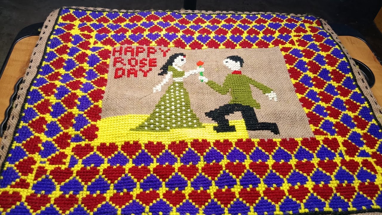 🧵 Love Design Day 14 Live | Bhorat Running ✨ Near to Complete।#Keya's Kitchen & Craft 