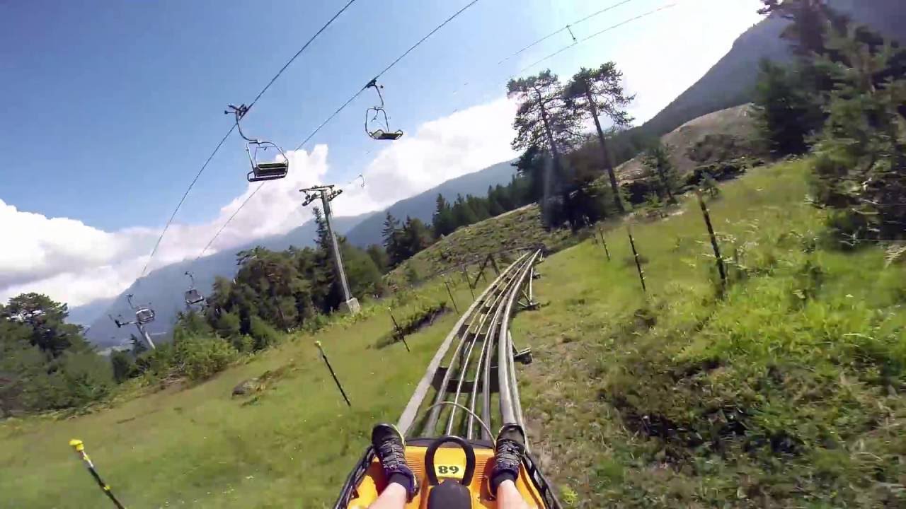 Längste Sommerrodelbahn der Welt - Alpine Coaster Imst