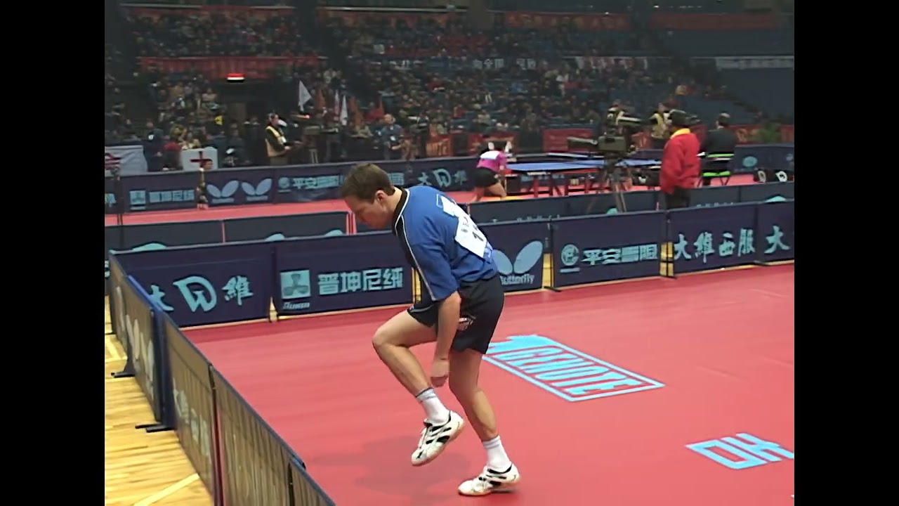 J.O. Waldner - Ma Lin at the 2001 Pro Tour Grand Finals