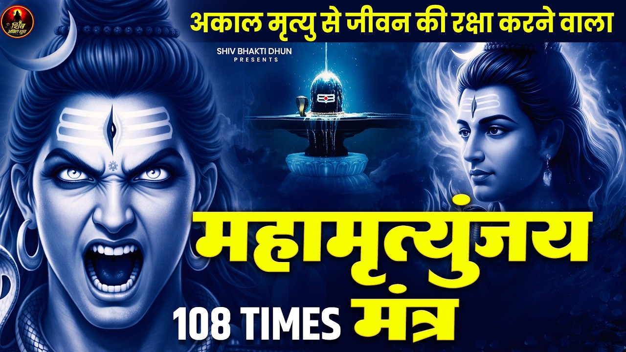 Mahamrityunjay Mantra 108 TIMES - महामृत्युंजय मंत्र | Mahamrityunjay Mantra 108 times #shivmantra