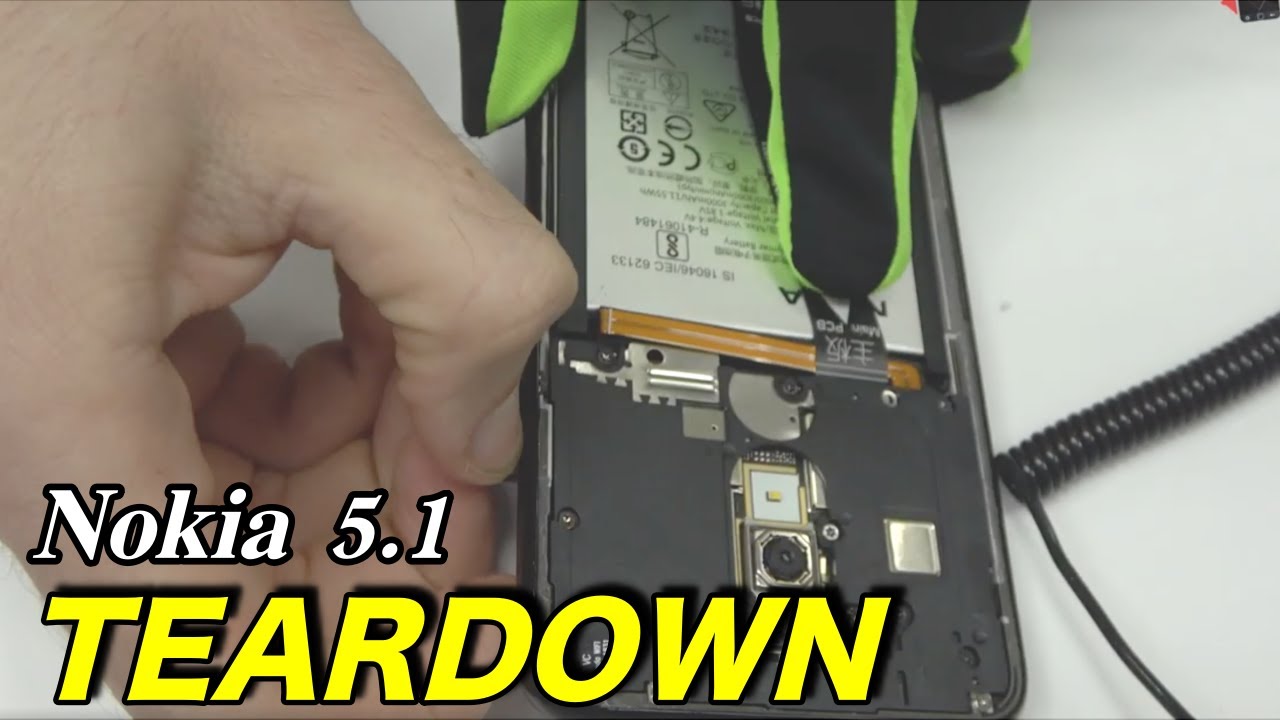 Nokia 5.1 Teardown