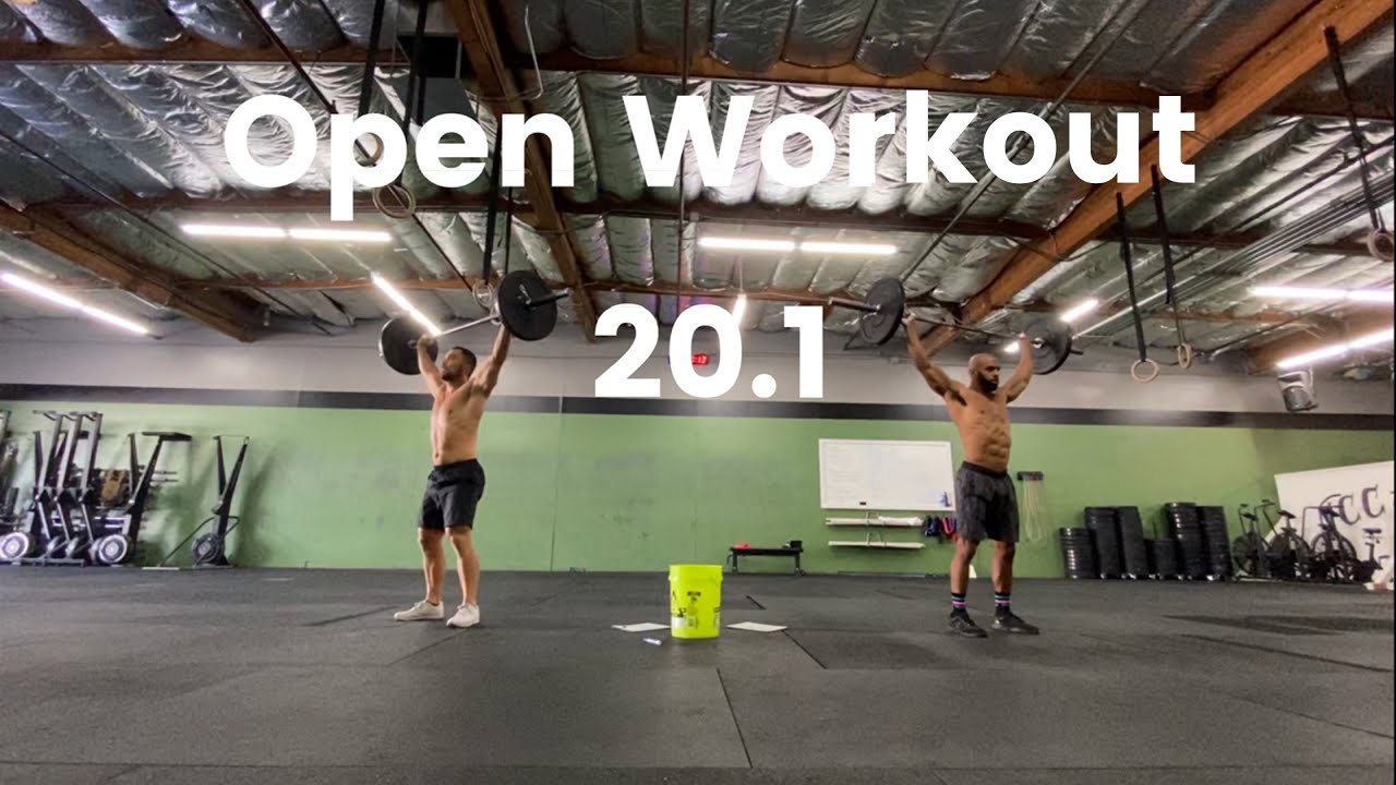 Open Workout 20.1-CrossFit Games Competitor vs Regional Athlete full video