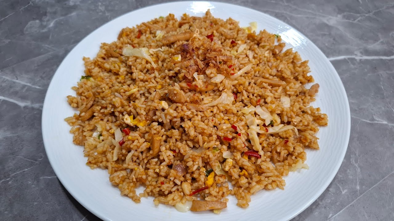 Cara membuat resep NASI GORENG UNTUK SARAPAN Enak dan simpel