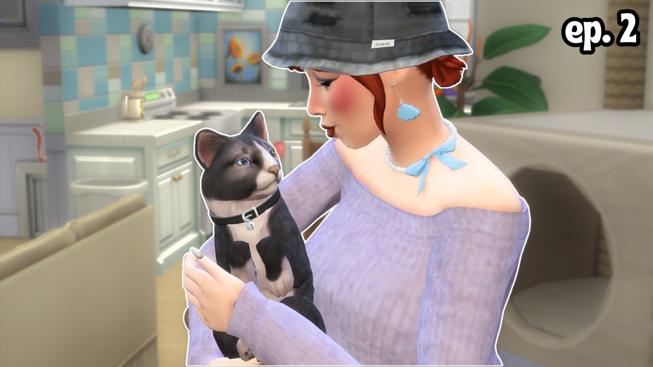 What is it Like for a Sim to Live with 7 Cats? 🐱 | Ep. 2 | Sims 4 Cat Lady
