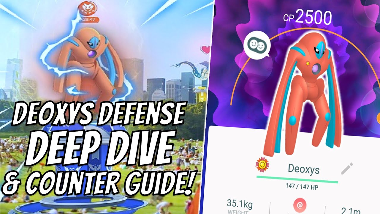 Deoxys Defense Form Counter Guide and Deep Dive!