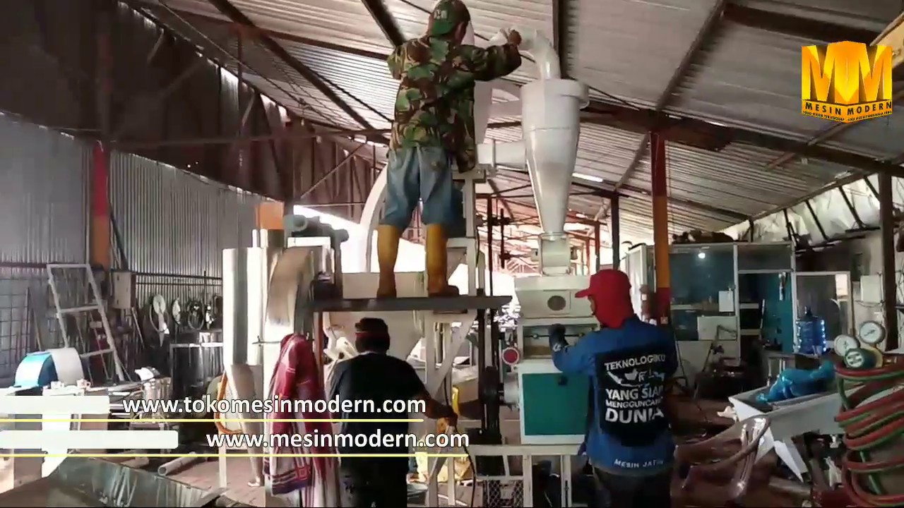 MESIN GILING TEPUNG GANDUM | MESIN MODERN