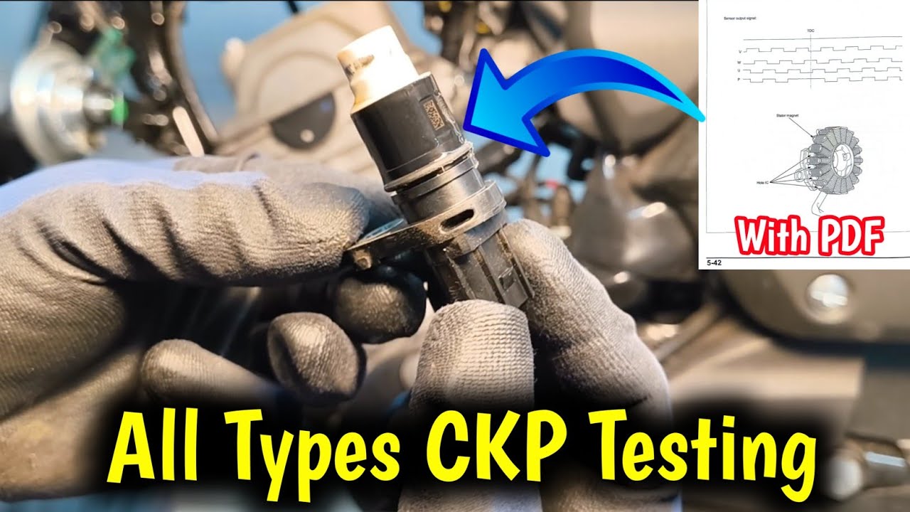 Honda एक विडियो में टेस्टिंग सीखें | Pulse Coil CAS CKP Sensor | 2, 3, & 6 Wire