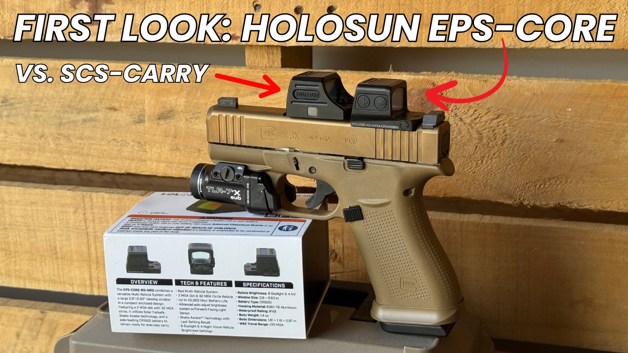 НОВЫЙ Holosun EPS-CORE: лучше ли он, чем SCS-Carry?