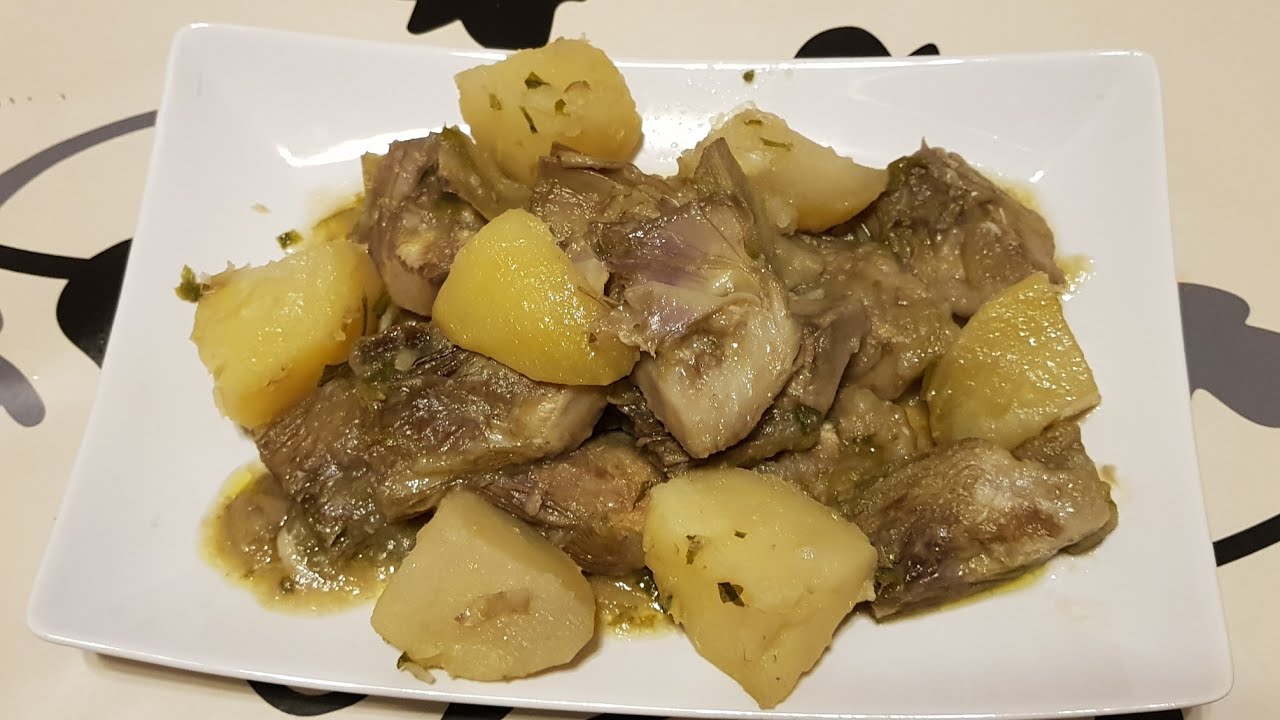 CARCIOFI con le patate
