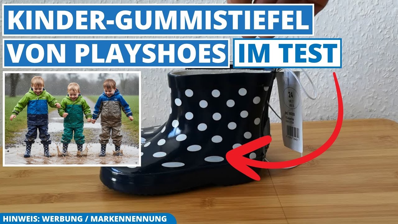 Kinder-Gummistiefel Test: Playshoes zu empfehlen?