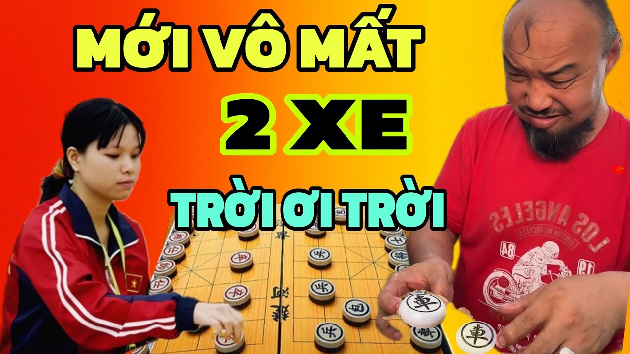 Cờ tướng - Mới vô dính chưởng Ngô Lan Hương mất 2 xe kinh hoàng