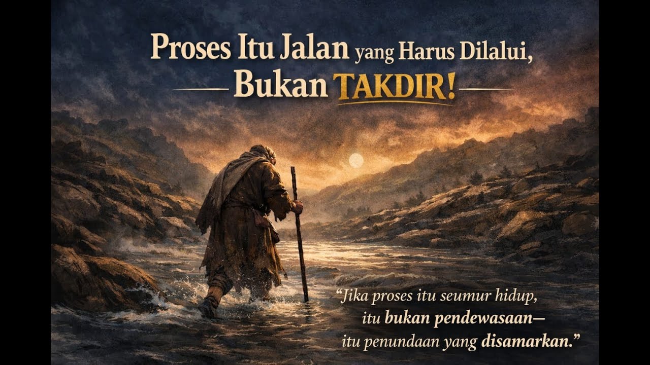 Proses itu Jalan yang Harus Di lalui, Bukan Takdir | 25 Januari 2026