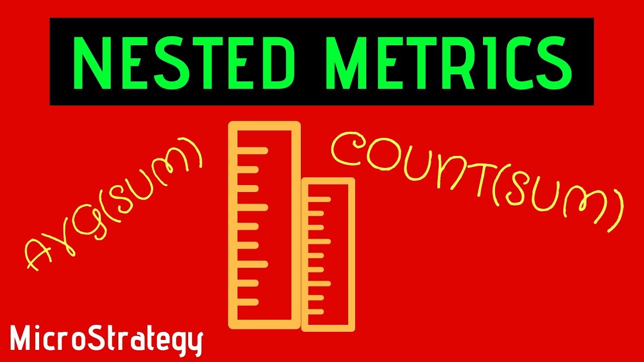 Nested Metrics - MicroStrategy