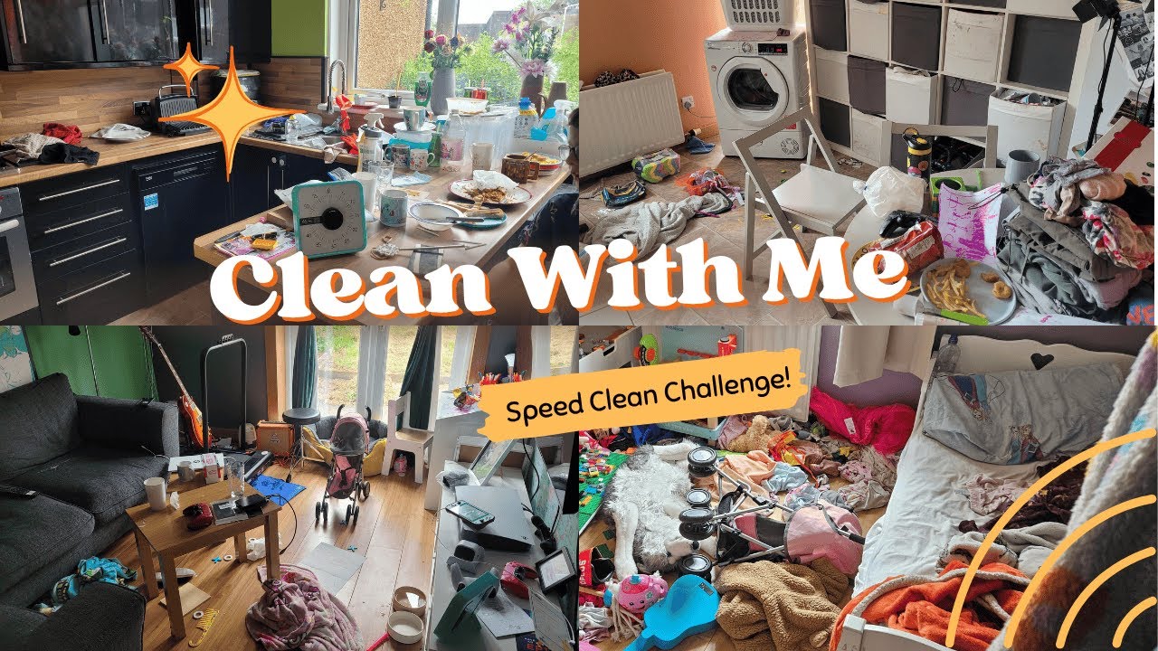 Real-Life Speed Clean Challenge – Just 10 Minutes Each!