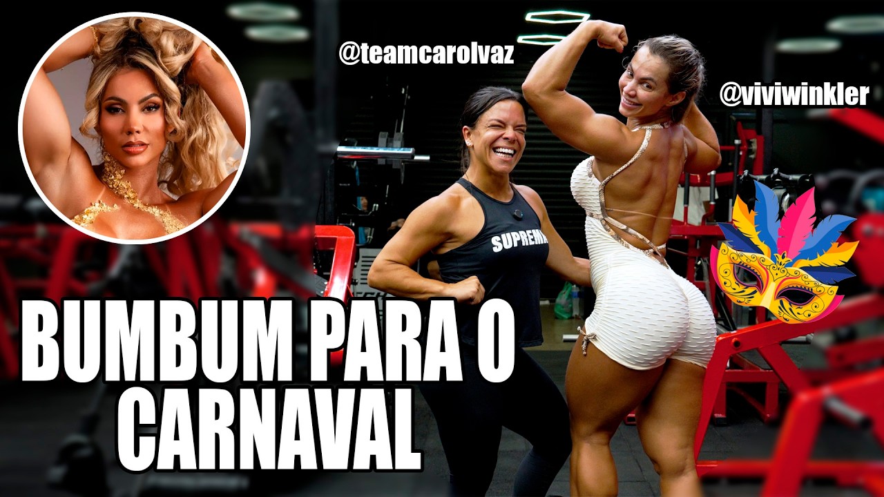 BUNDA PARA O CARNAVAL COM VIVI WINKLER E CAROL VAZ