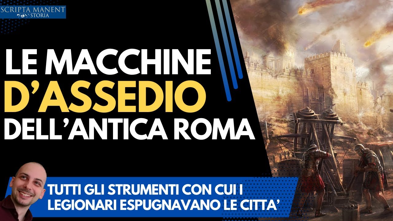 Le macchine d'assedio dell'esercito romano