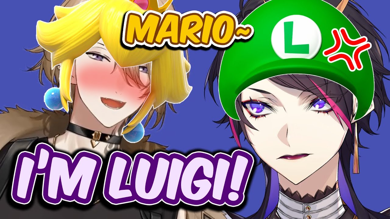 Luca keeps calling Shu 'Mario,' but Shu is not backing down【NIJISANJI EN CLIP】