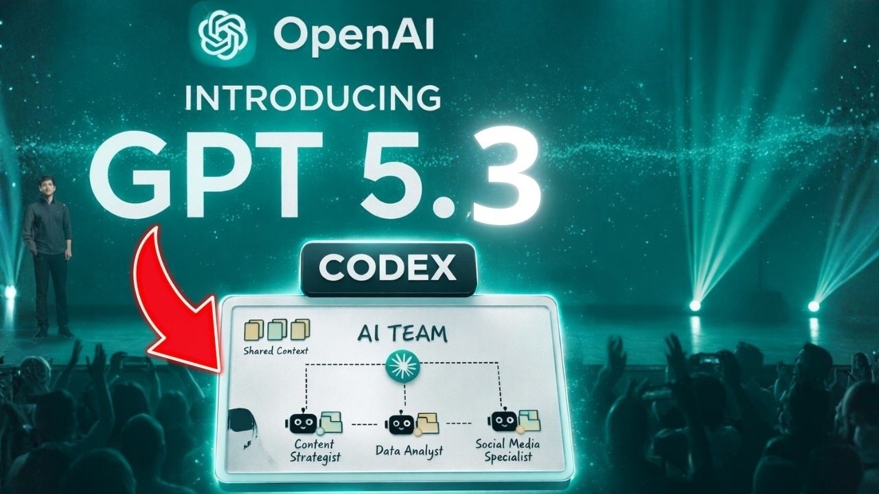GPT 5.3 est là ! Installe Codex sur ton PC !