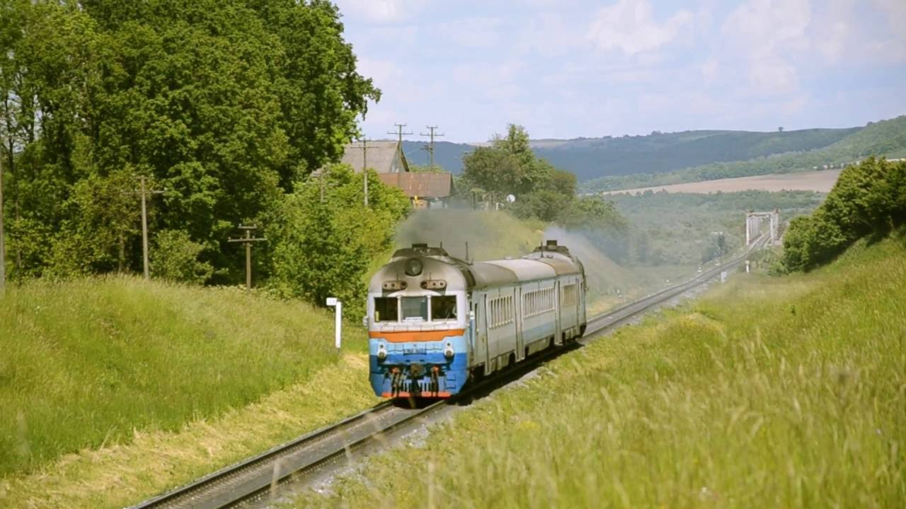 Ganz-Mavag DMU D1-757, Dubivtsi - Yezupil, Ukraine / Дизель-поезд Д1-757, Дубовцы - Езуполь, Украина