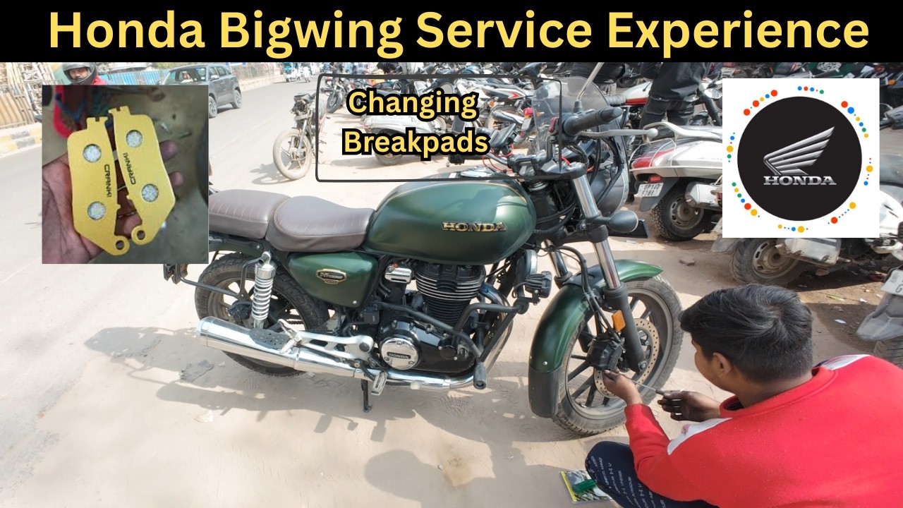Honda BigWing Service Review | Are They Worth It? Brake Pads & Problem Fix