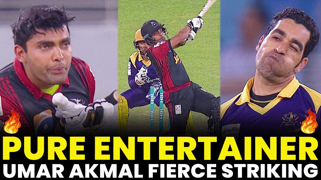 Umar Akmal Incredible Batting | Brilliant 93 Runs Off 40 Balls | HBL PSL | MB2L