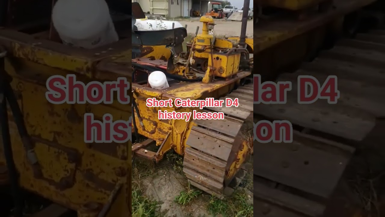 Гусеничный трактор D4 7U — один из лучших тракторов, когда-либо созданных.