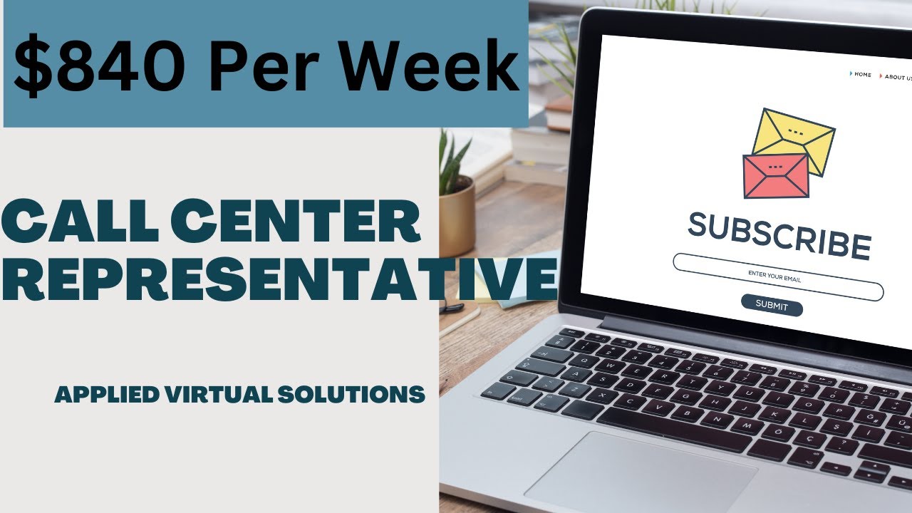 🏠 3 Call Center Representative Jobs | Weekly Pay ✅