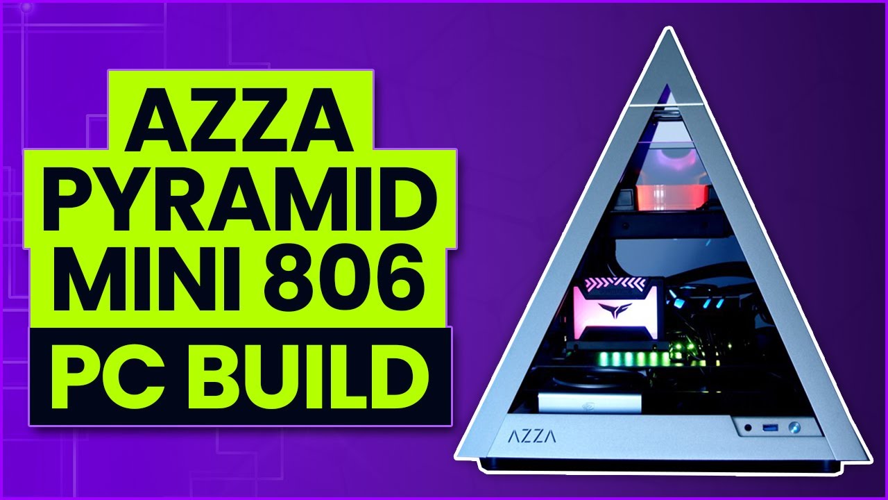 Azza Pyramid Mini 806 PC Build (Timelapse)