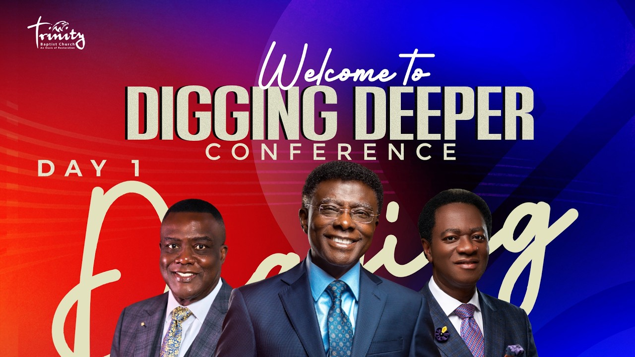 WELCOME TO DIGGING DEEPER CONFERENCE [LIVE]  WITH APOSTLE EMMANUEL DONKOR || DAY 1 || 18.03.2026