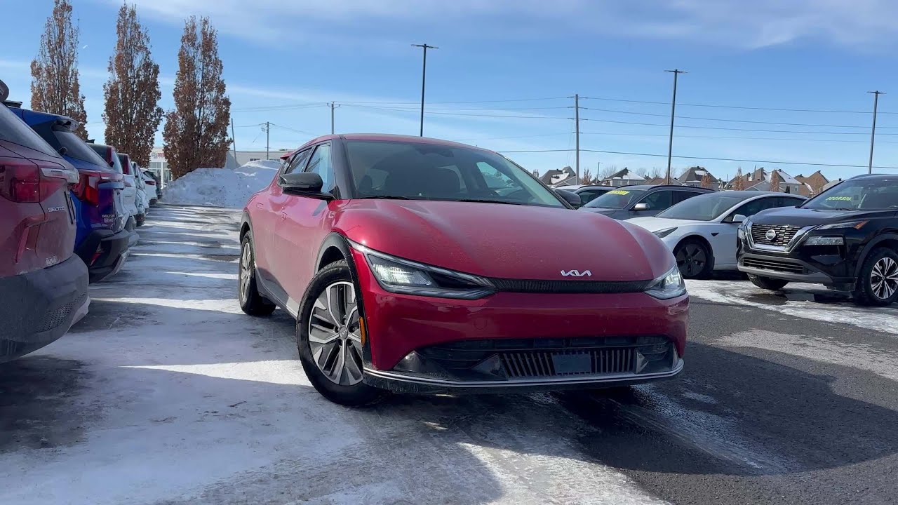 Kia EV6 Wind 2024📍 Barnabé Kia St-Jean💰 34 995 $ + taxes30 456 km⚡ 100 % électrique