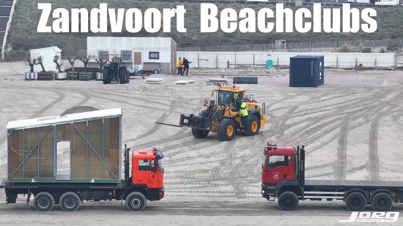 Rebuilding beachclubs Zandvoort 2026