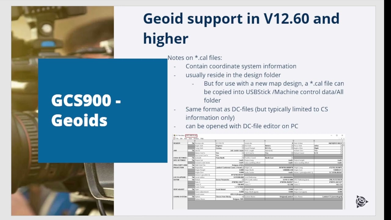 Trimble GCS- Geoids in GCS900