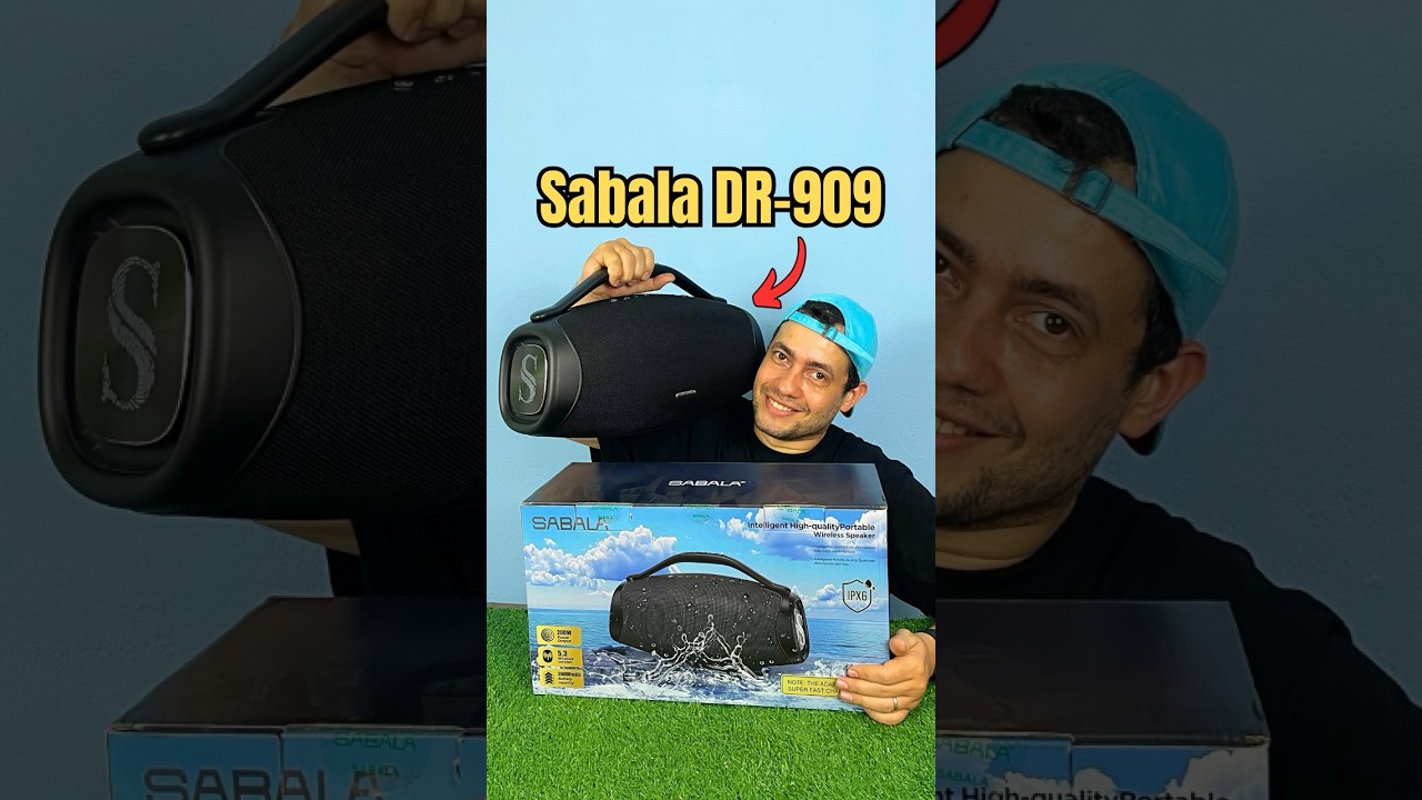 Testei a Caixa de som Sabala DR 909 e me surpreendi com a qualidade! 😮🤩