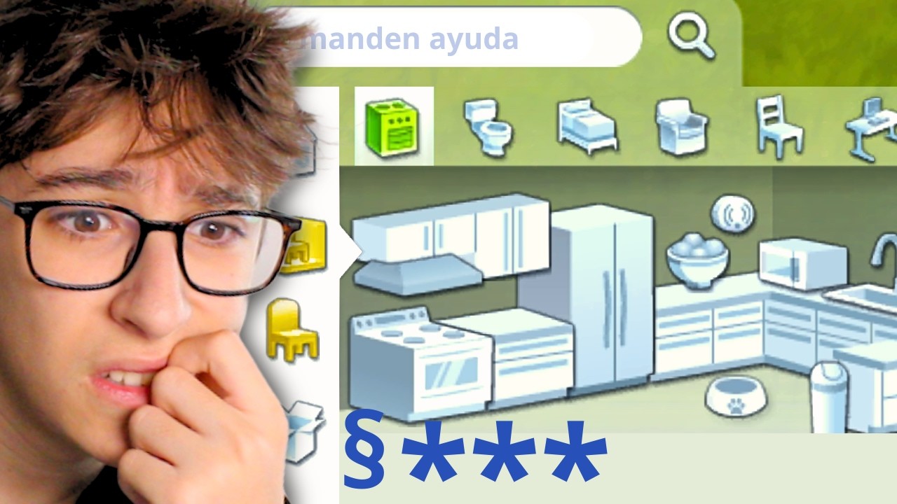 CONSTRUYO en Los Sims 4 PERO el PRESUPUESTO es SECRETO💰