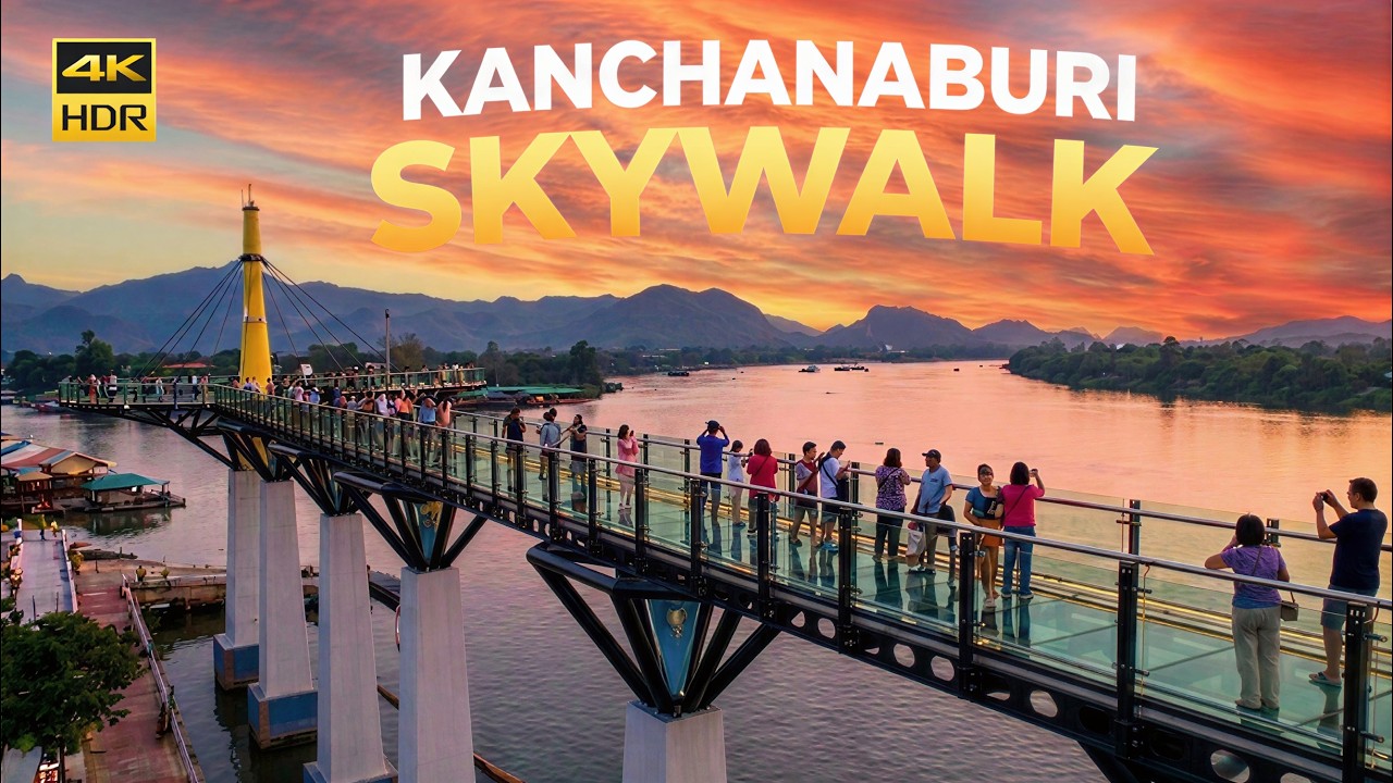 Kanchanaburi Skywalk Glass Bridge Full Tour | One of Thailand&rsquo;s Most Scenic Attractions
