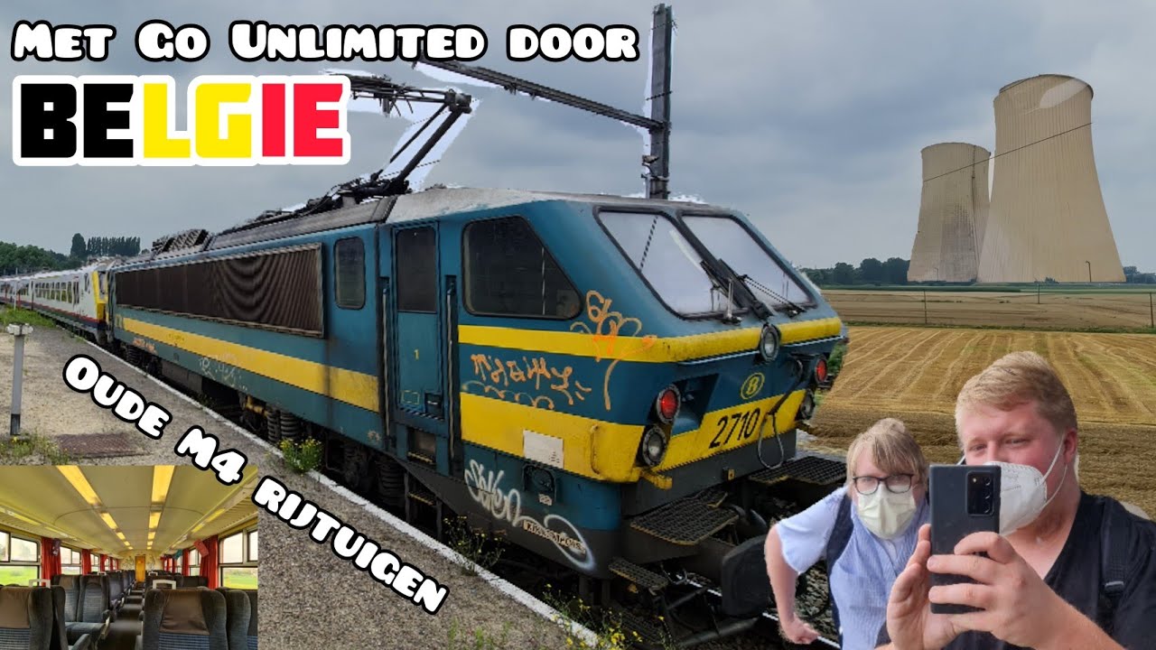 Met GO UNLIMITED kris-kras door België! | #treinleven