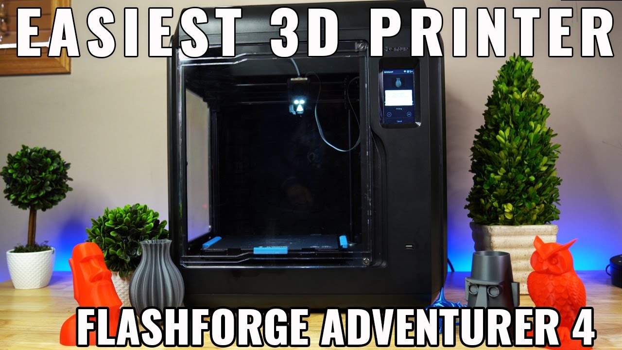New 2021 Flashforge  Adventure 4 3D Printer Adventurer!  Easiest printer for all ages!