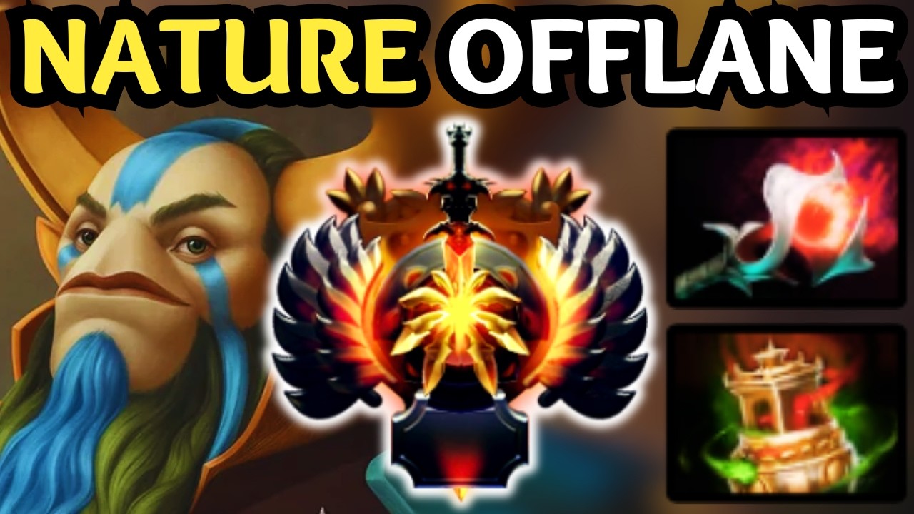 🔥 8000 MMR NATURE PROPHET Offlane — Global Pressure & Teleport Plays | Dota 2 Gameplay 🔥