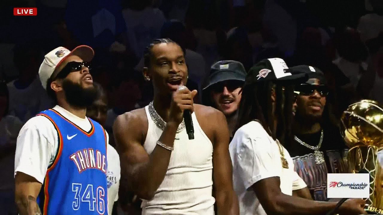 OKC Thunder FULL Pre-Speeches at 2025 NBA Championship Parade