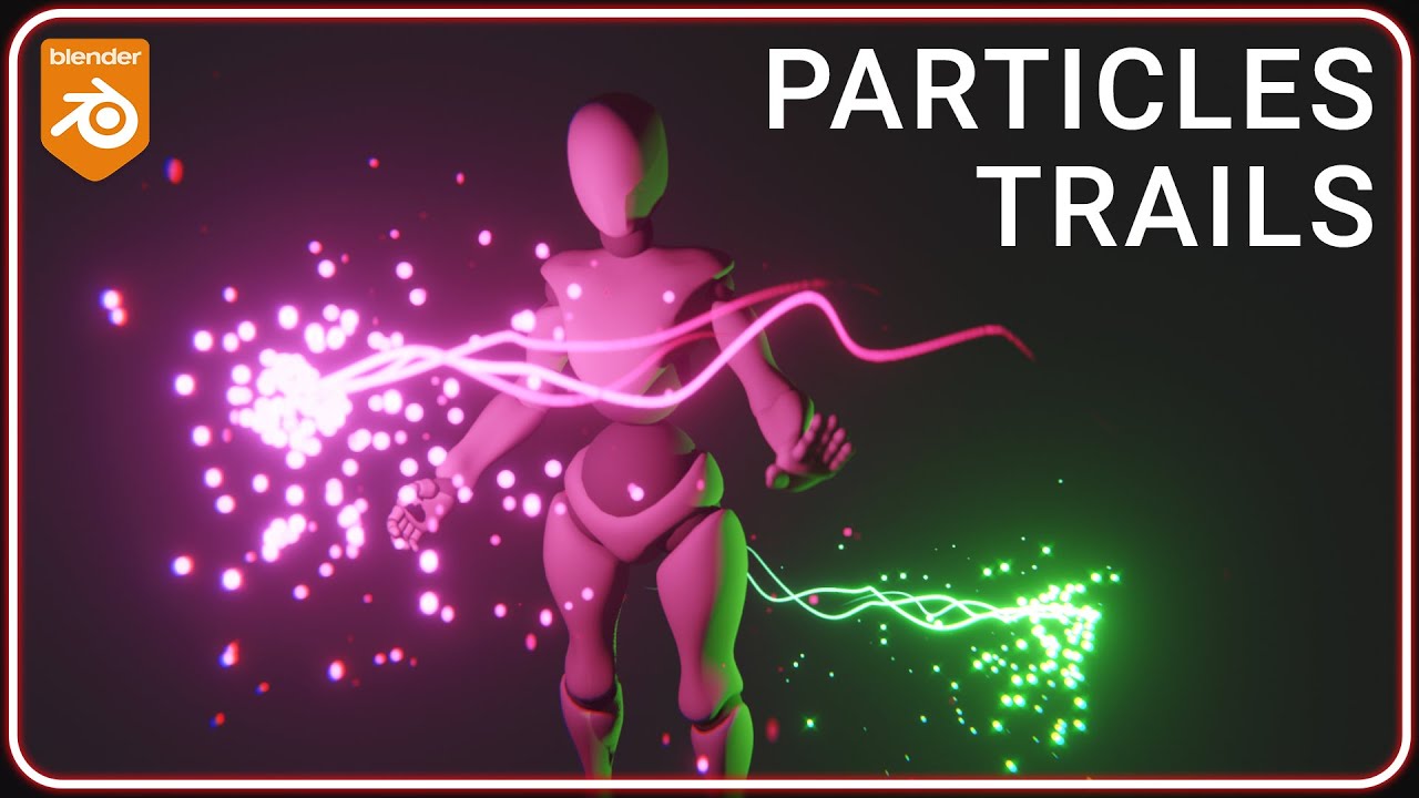Простые траектории частиц в Blender | Узлы моделирования стали проще