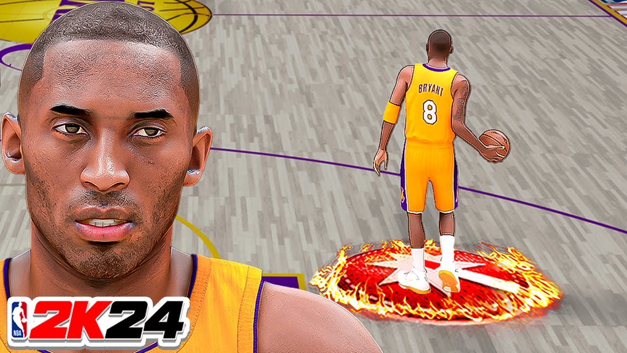 The BLACK MAMBA Kobe Bryant Is A HACK In NBA 2K24 Play Now Online