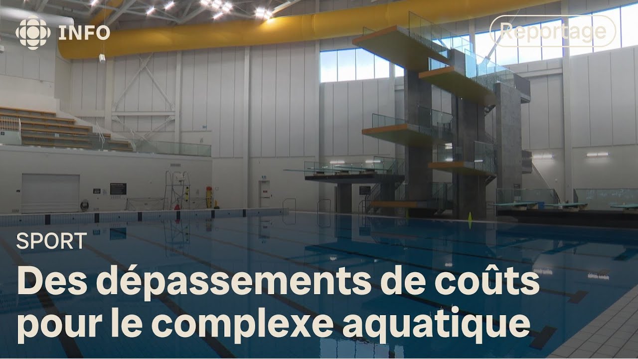 Inauguration du complexe aquatique à Laval