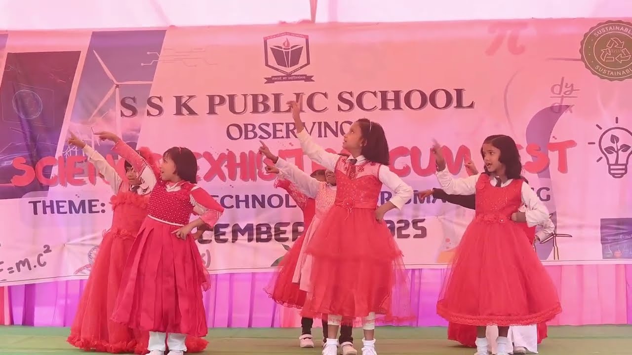 Made In India Dance Performance | Alisha Chinai |Science Exhibition cum Fest 2026 | SSKPS
