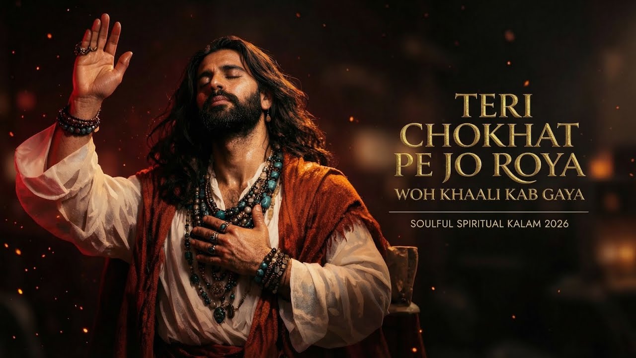 Teri Chokhat Pe Jo Roya Woh Khaali Kab Gaya | Heart Touching Emotional Sufi Spiritual Kalam