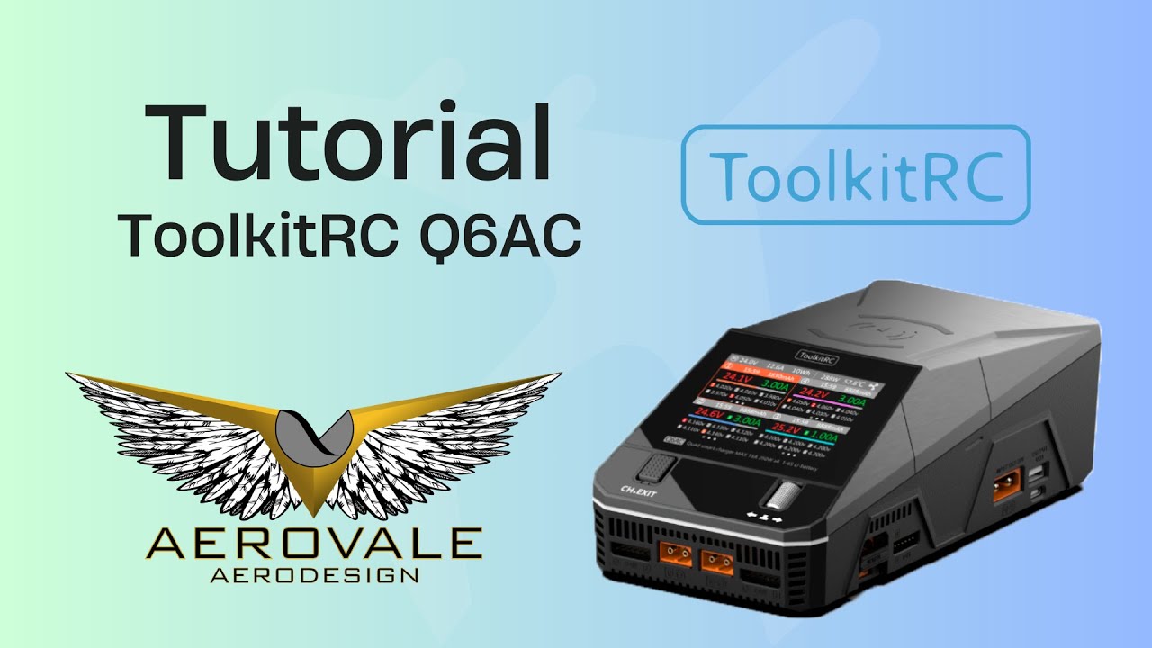 Unboxing e Tutorial Completo ToolkitRC Q6AC