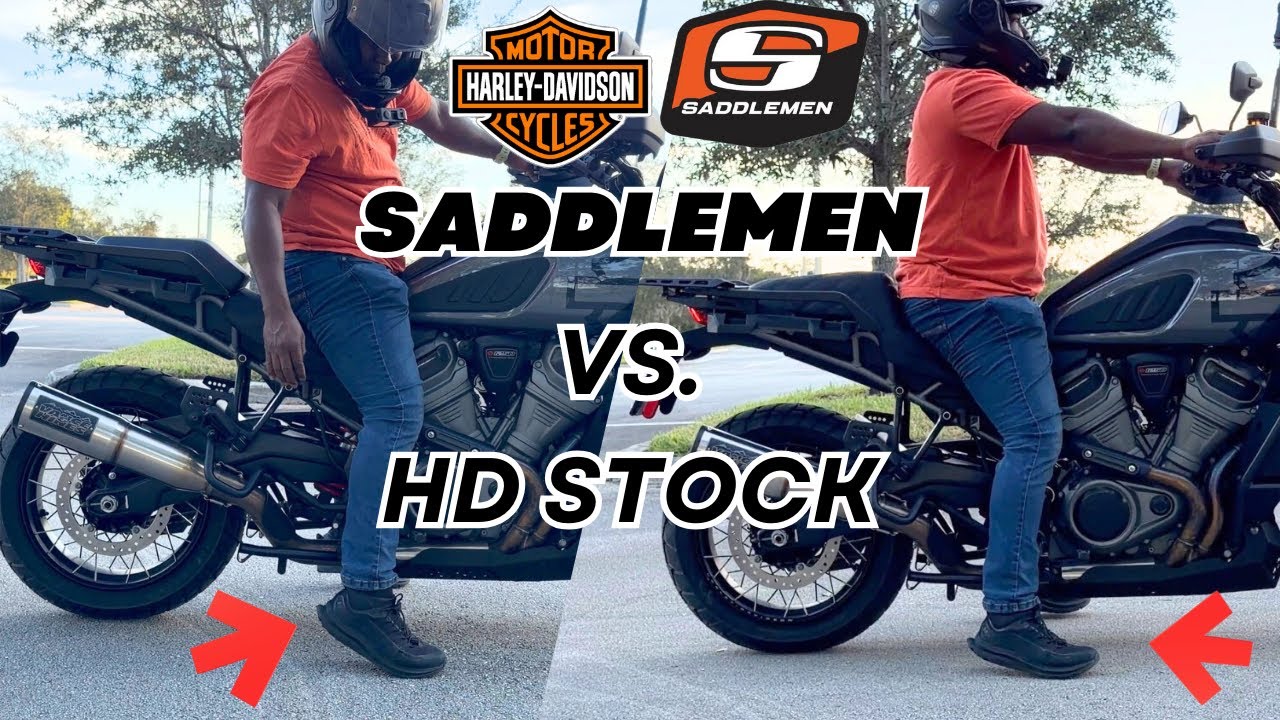 Установка седла Saddlemen Step Up для Harley Pan America | Обзор
