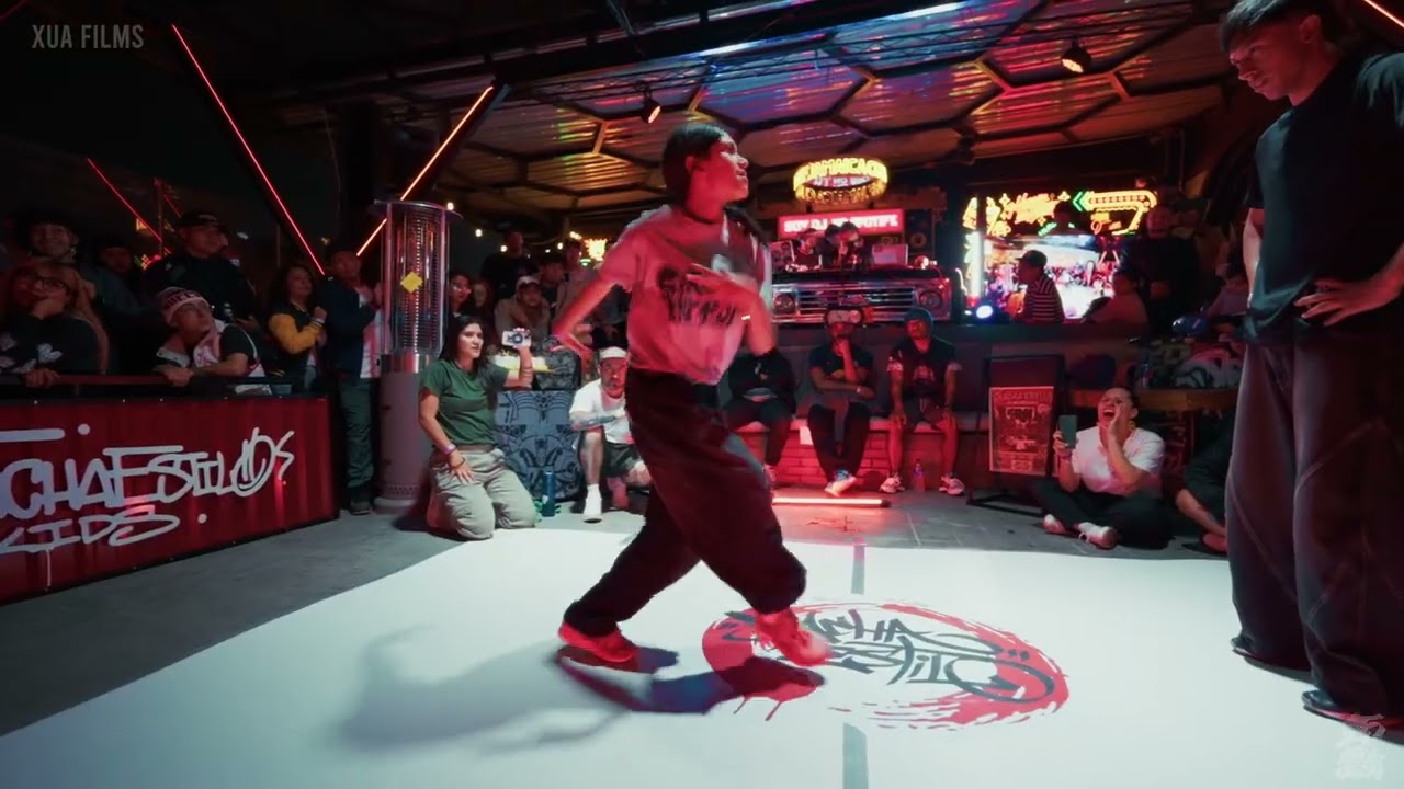 Bgirl Milu VS Bboy Thian - Final Kids - Suacha Estilo 15th Aniversario