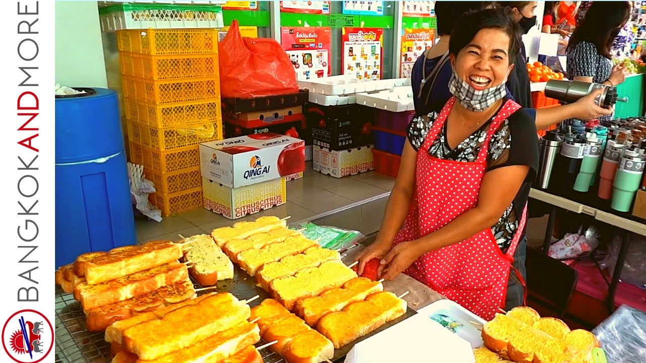 THAI STREET FOOD для послов | Лавки с едой вокруг посольства СШ...